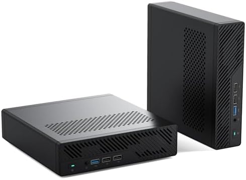 MINISFORUM MS-01 Workstation Core i9-13900H Mini PC Barebone Version Without RAM, SSD and OS, 2xUSB4 1xHDMI Display, 2x2.5G LAN Port, 3X SSD Slot, 2x10G SFP+ Port, Support Discrete Graphics Cards