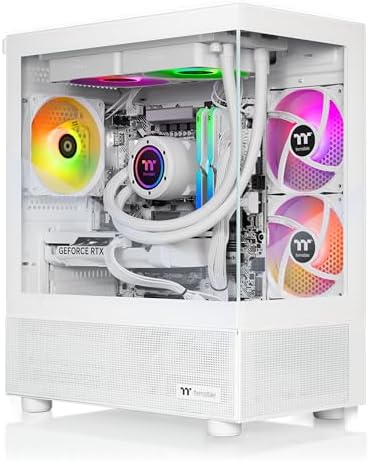 Thermaltake LCGS View u2670S-170 Gaming Desktop (Intel® Core™ Ultra 7 265KF, ToughRam 32GB DDR5 6000MT/s RGB Memory, NVIDIA GeForce® RTX 5070, 1TB NVMe M.2, WiFi, Windows 11) V17S-B860-570-LCS