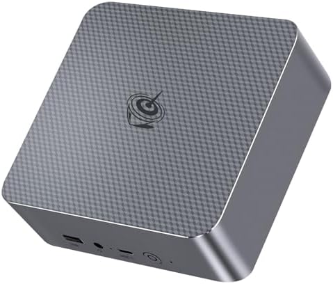 Beelink EQI12 Mini PC with Intel 12th Gen Core i3-1220P (10C/12T,up to 4.4 GHz) | 16GB DDR4 500GB SSD Mini Desktop Computer | Dual 4K Display 2*HDMI | 1000M LAN WiFi 6 BT5.4 | Auto Power On