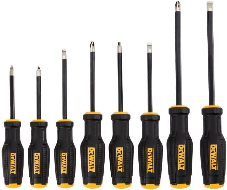 Dewalt Toughseries Screwdriver Set 8Pc
