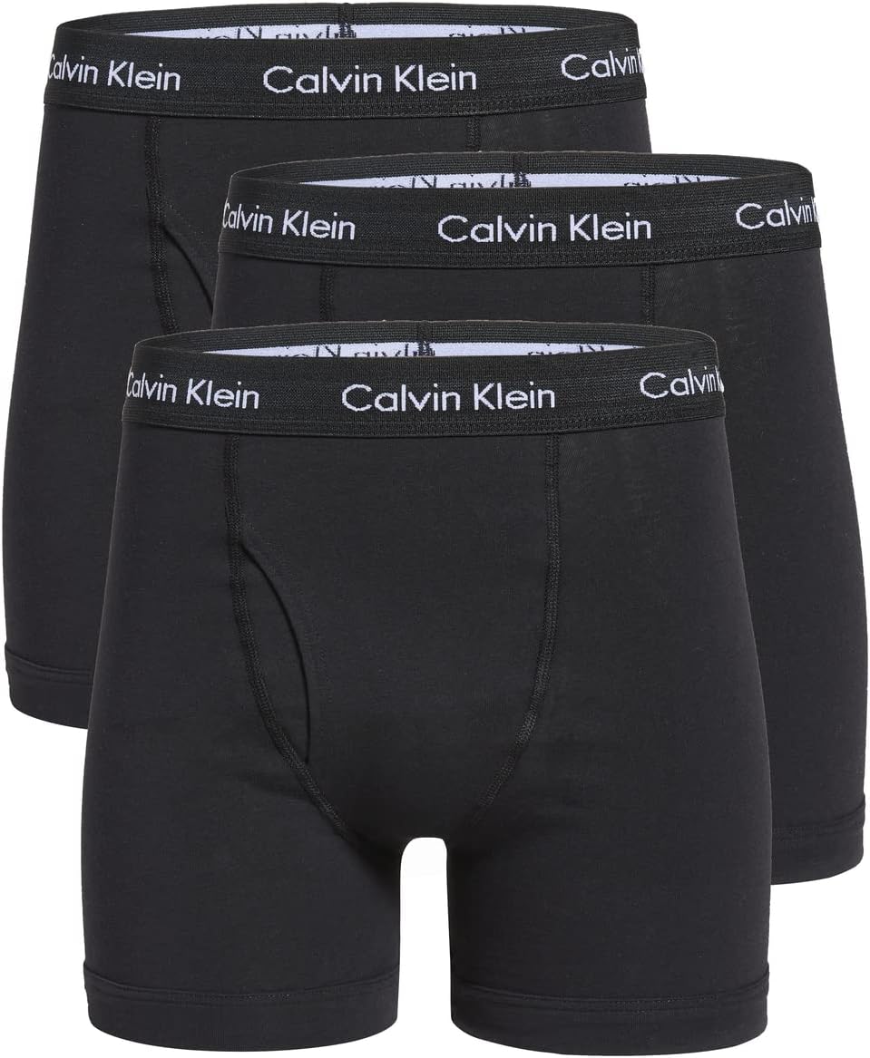 Calvin Klein Men's Cotton Stretch 3-Pack Boxer Brief