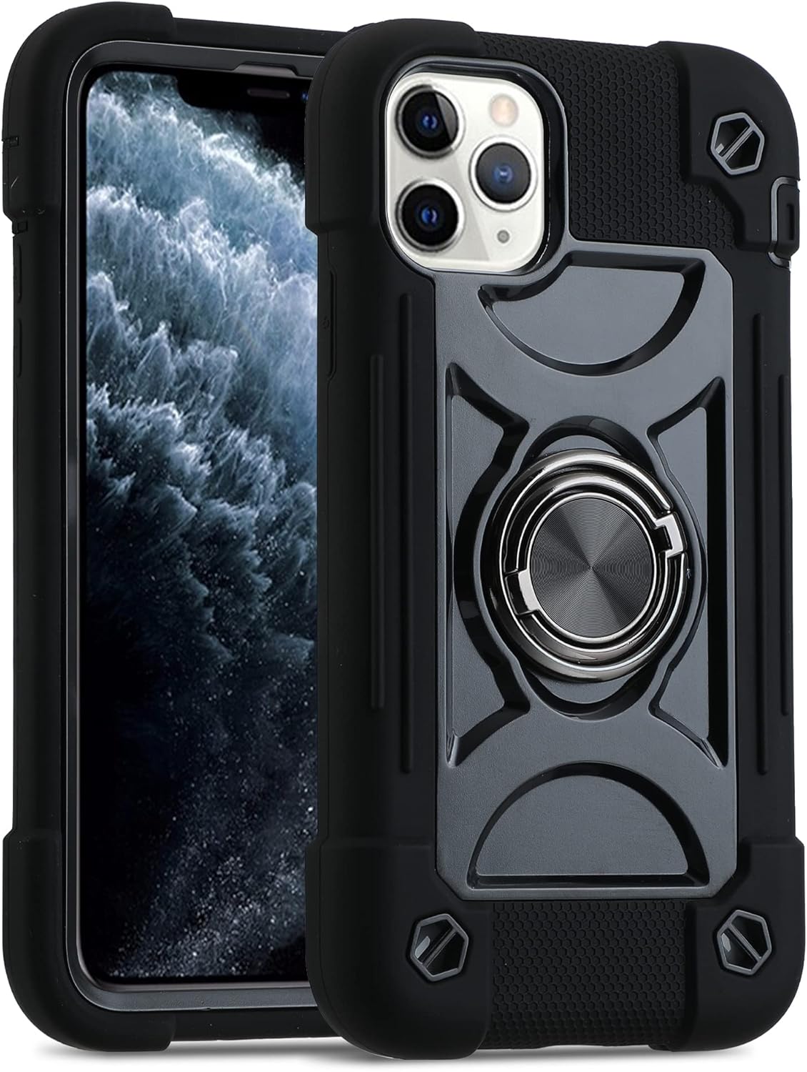 MARKILL 【Compatibility】 This Phone case is only Suitable for iPhone 11 Pro Max case 6.5 inches.Please Carefully Confirm Your Phone Model Before You Purchase the case. Black