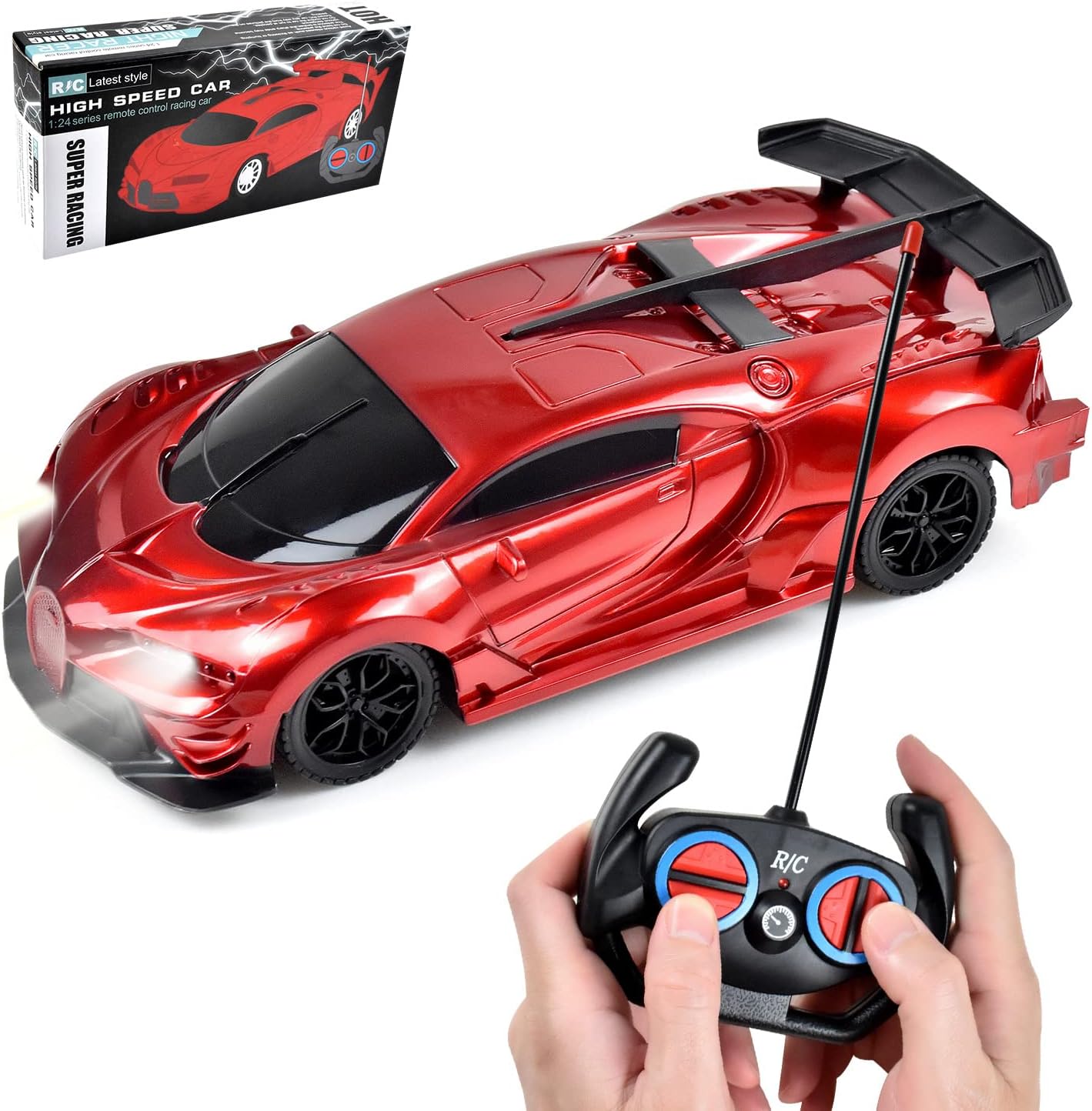 Tuko Remote Control Car Toys, RC Toys for 3+ Years Old Boy and Girl Gift