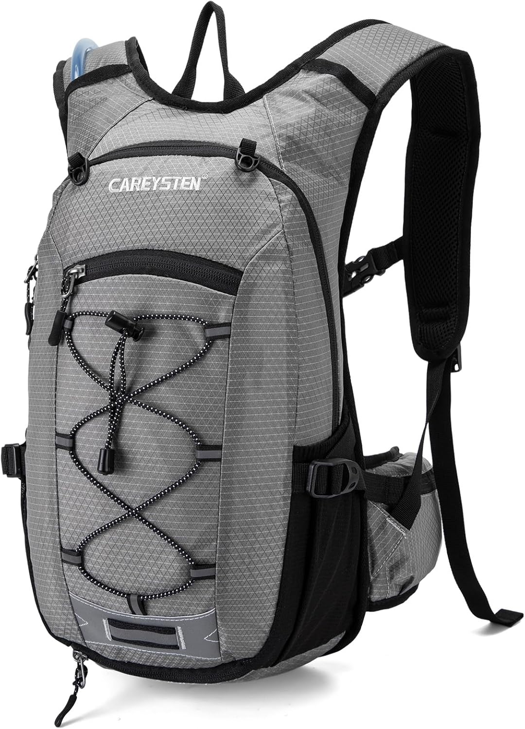 CAREYSTEN Hydration Backpack Cycling Backpack Women Running Backpack Water Backpack for Hiking Biking Backpack for Men Equipped with 2L Water Bag