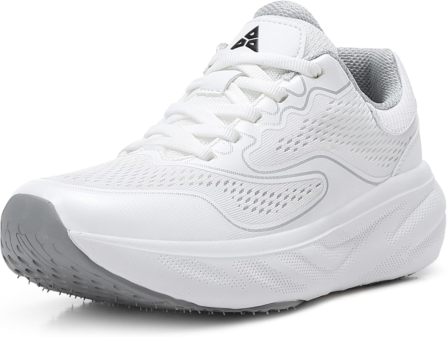 AZBZCZ Running Shoes for Women Lightweight Tennis Gym Shoes Non Slip Breathable Walking Sneakers