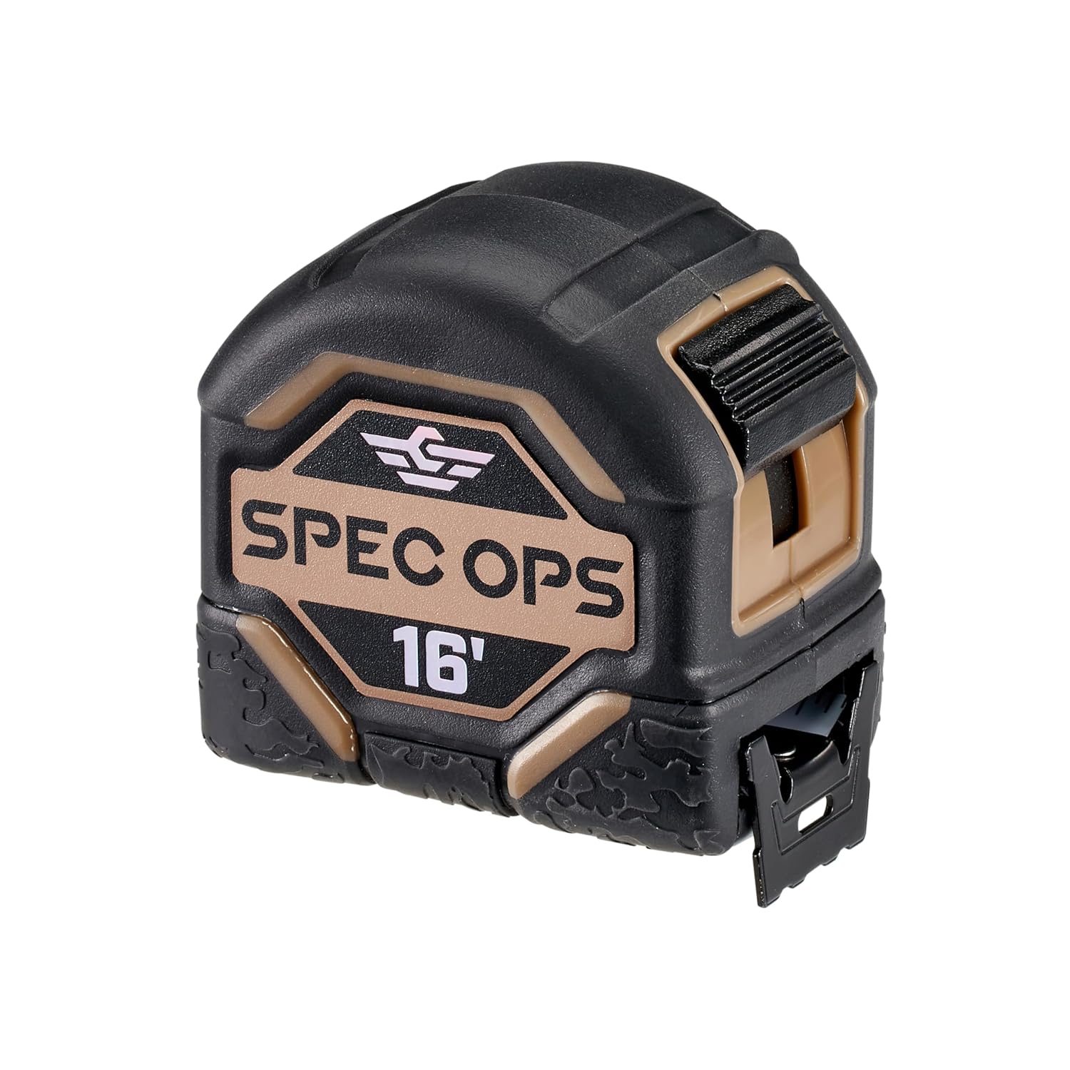 Spec Ops Tools 16-Foot Tape Measure, 1" Double-Sided Blade, Military-Grade Composite Case, 3% Donated to Veterans