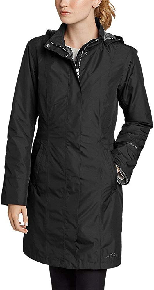 Eddie Bauer Women's Girl On The Go Insulated Trench Coat