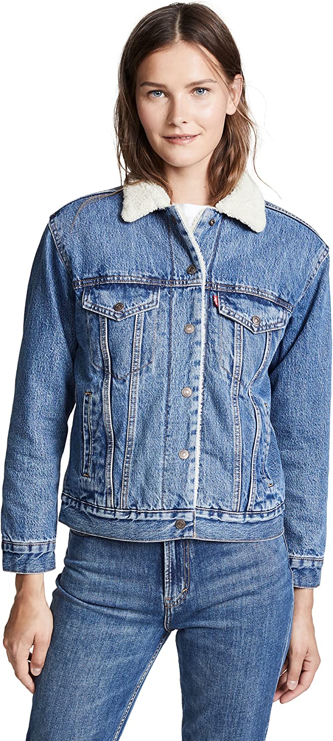 Levi's Women's Premium Ex-boyfriend Sherpa Jacket