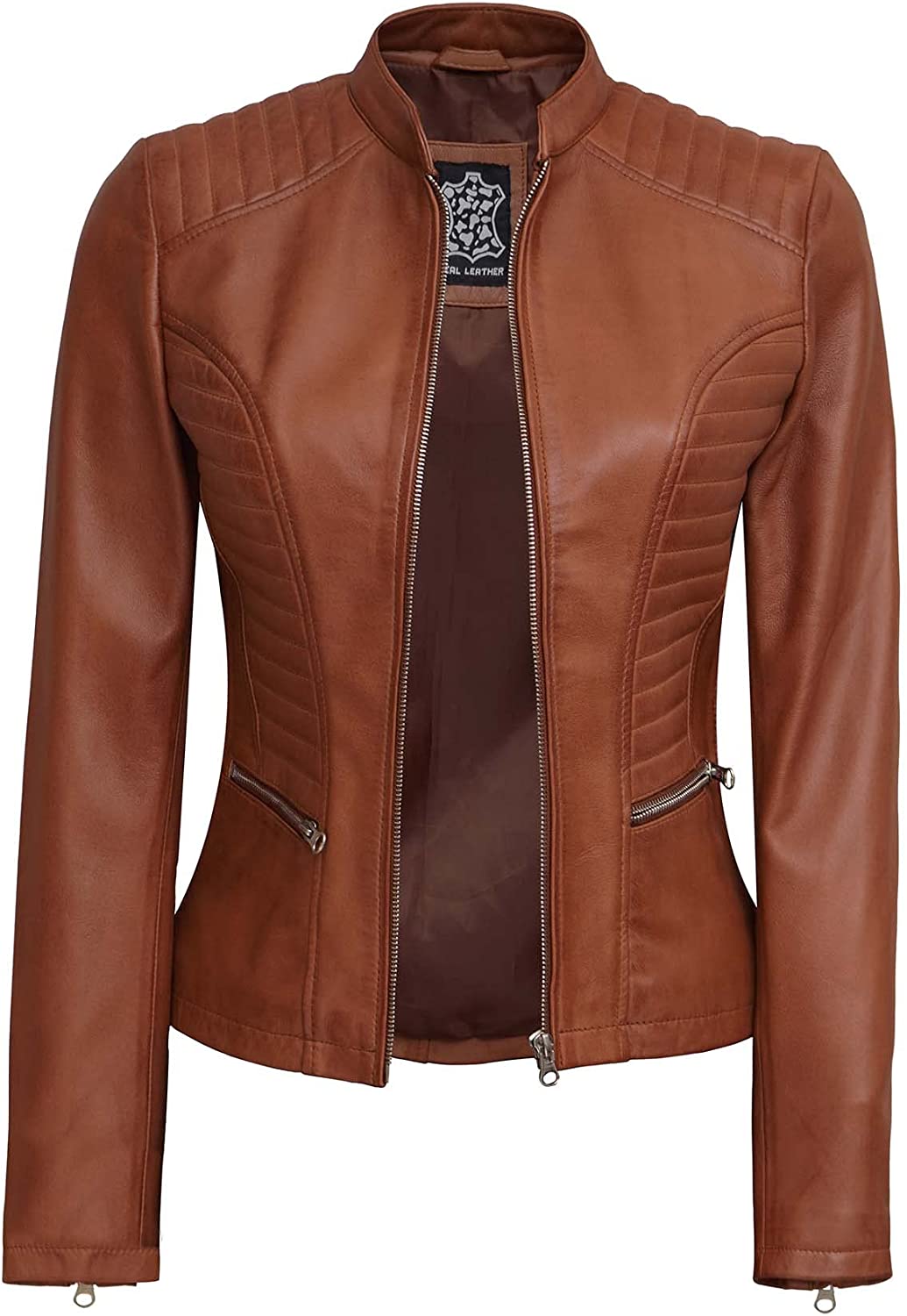Women Leather Jacket - Real Lambskin Leather Jackets For Women