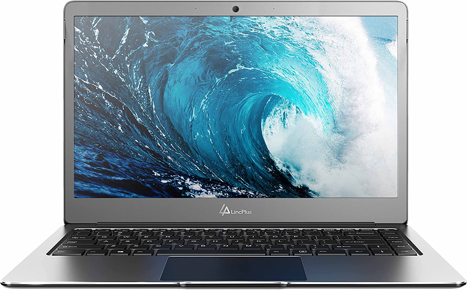 LincPlus 14 inch Laptop Intel Celeron N3350 4GB RAM 64GB eMMC Storage Windows 10 Home in S Mode Computer Full HD 1080P Fanless Quiet Mini Metal Netbook,Support 128GB TF Cardand 1TB SSD Expansion