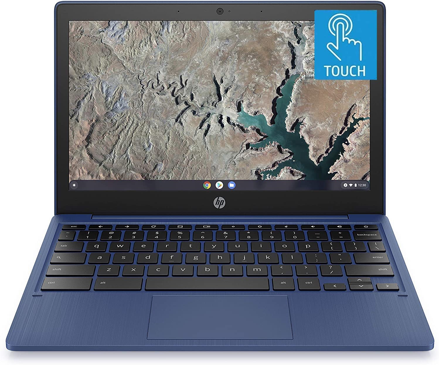 HP Chromebook 11-inch IPS Touchscreen Laptop, MediaTek MT8183 Octa-Core Processor, 4GB RAM, 32GB eMMC Storage, WiFi, Webcam, USB Type C, Chrome OS (Renewed)