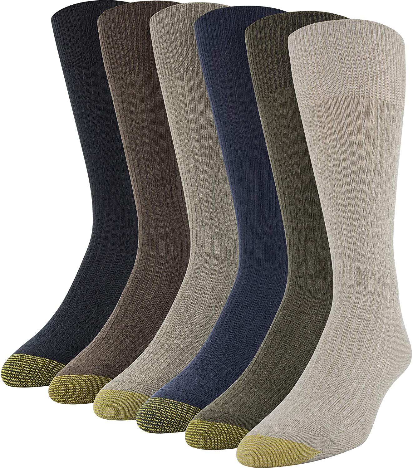 Gold Toe Men's Stanton Crew Socks, Multipairs