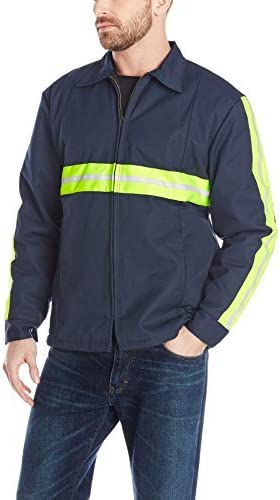 Red Kap Men's Enhanced Visibility Perma Lined Panel Jacket