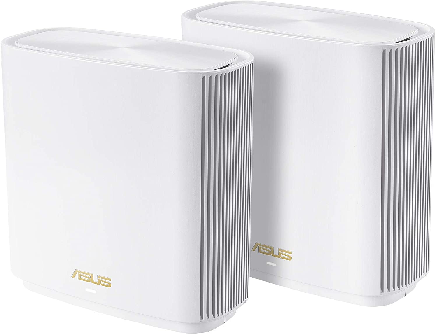 ASUS ZenWiFi AX6600 Tri-Band Mesh WiFi 6 System (XT8 2PK) - Whole Home Coverage up to 5500 sq.ft & 6+ rooms, AiMesh, Included Lifetime Internet Security, Easy Setup, 3 SSID, Parental Control, White