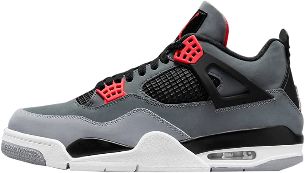 Men's Jordan 4 Retro Infrared Dark Grey/Infrared 23-Black (DH6927 061)