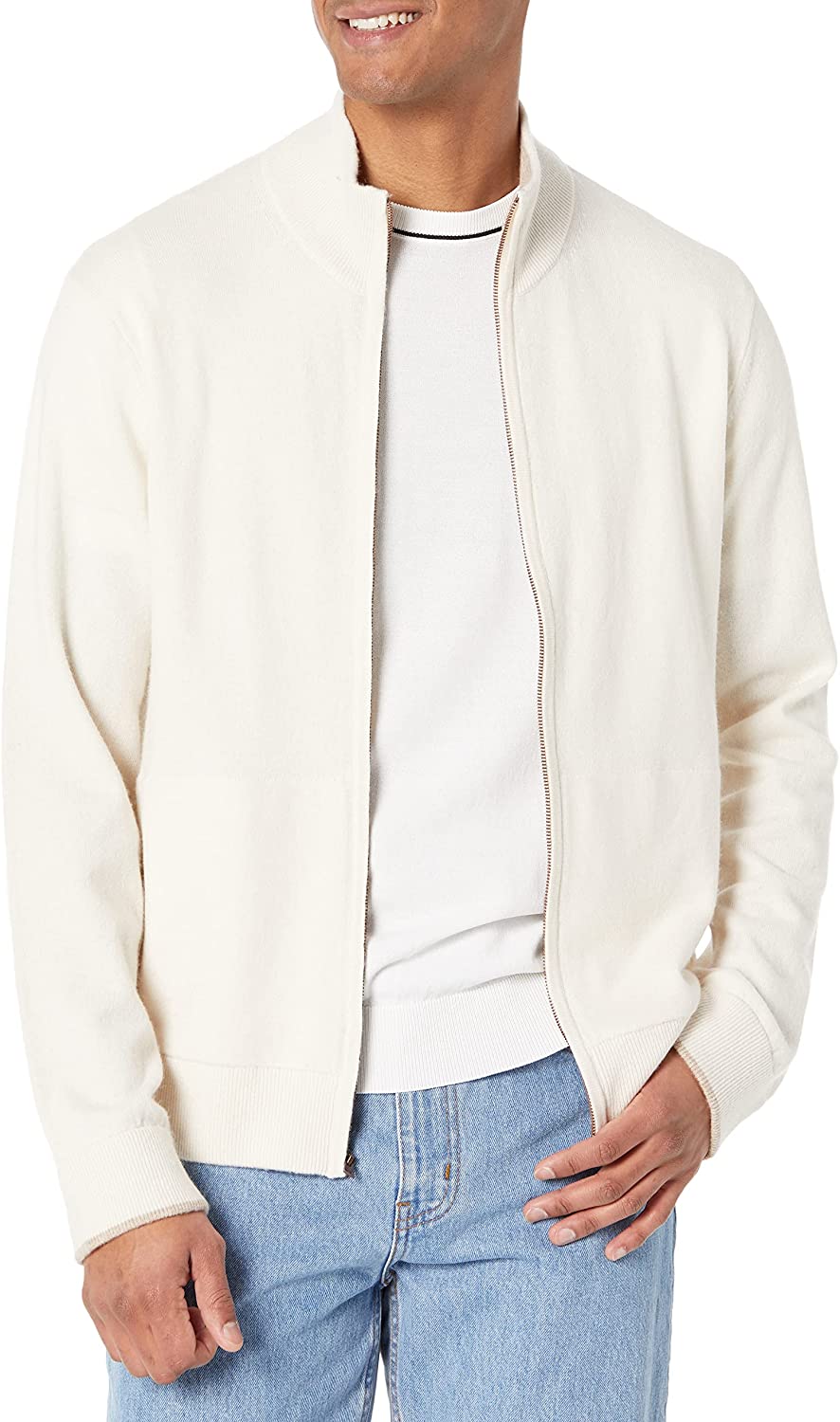 Vince Men's Wool Cashmere Full Zip Jacket