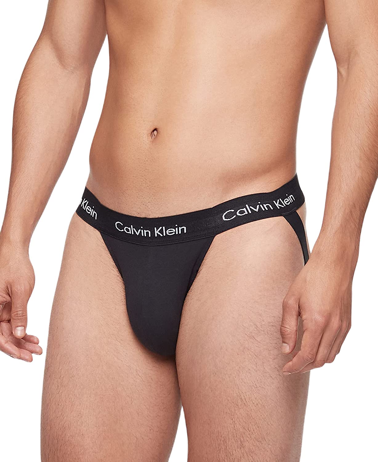Calvin Klein Men's Underwear Cotton Stretch 3-Pack Jock Strap