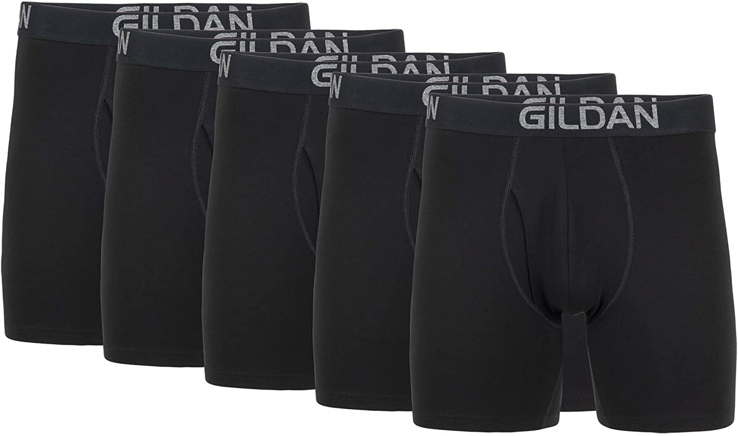 Gildan Men's Cotton Stretch Boxer Briefs, Multipack