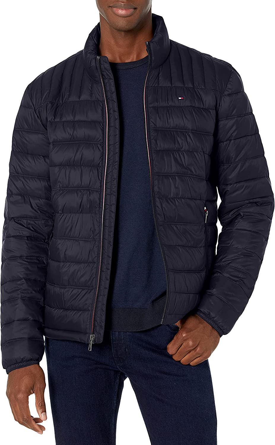 Tommy Hilfiger Men's Ultra Loft Lightweight Packable Puffer Jacket (Standard and Big & Tall)