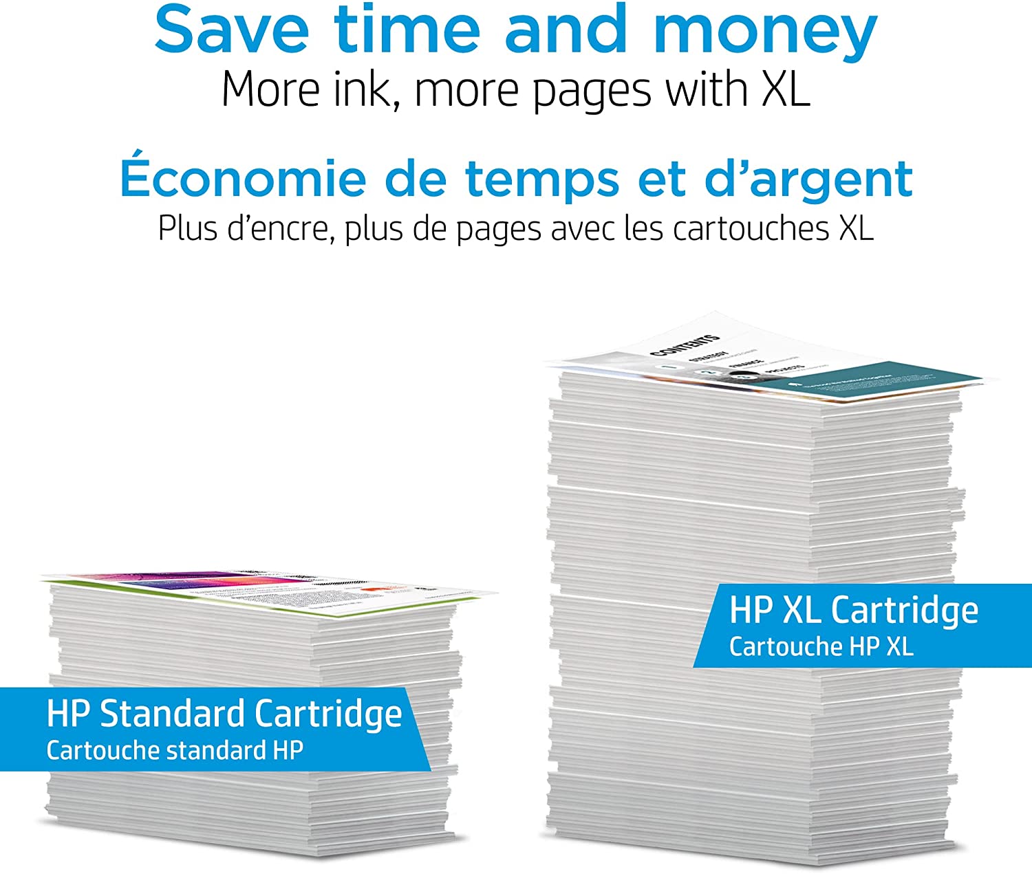 Original HP 62XL Tri-color High-yield Ink | Works with HP ENVY 5540, 5640, 5660, 7640 Series, HP OfficeJet 5740, 8040 Series, HP OfficeJet Mobile 200, 250 Series | Eligible for Instant Ink | C2P07AN