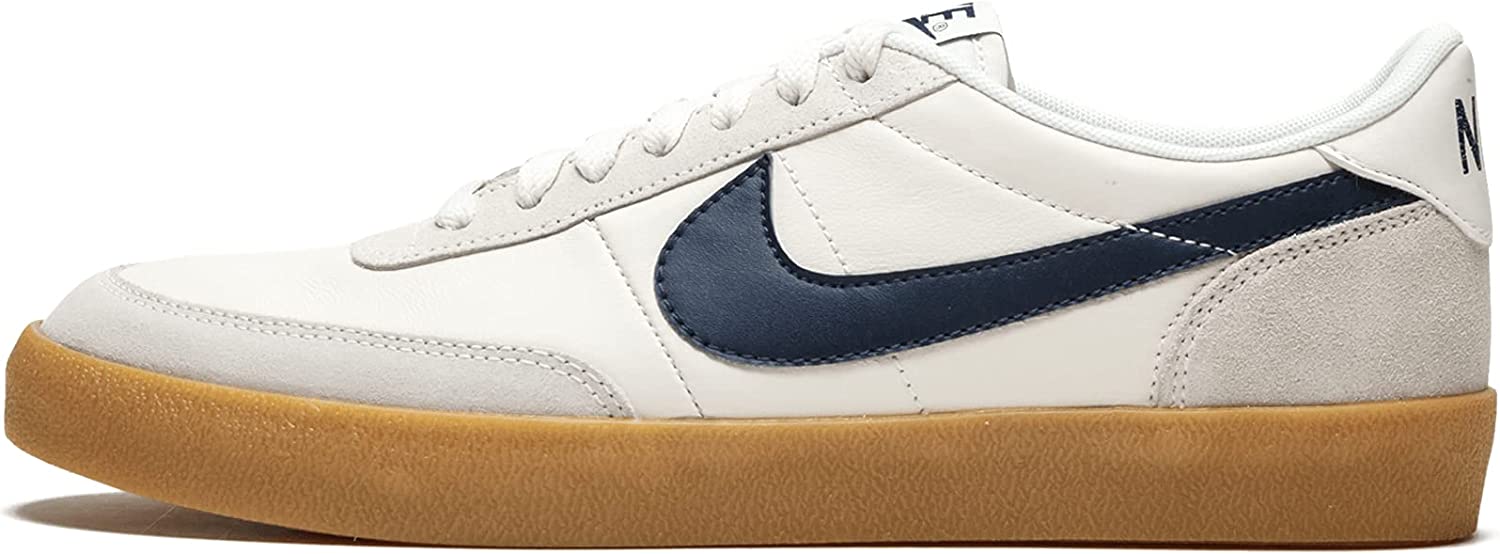 Nike Men's Killshot 2 Leather Sneaker, Sail/Midnight Navy-gum Yellow, 11.5