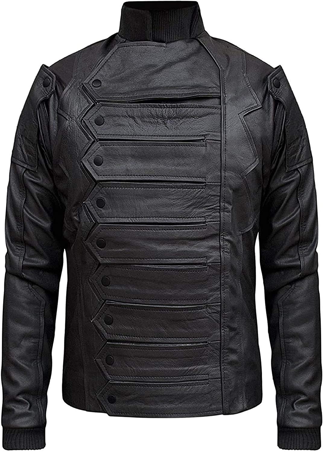 Famous Soldier Black Bucky Jacket with Detachable Sleeves 2 in 1