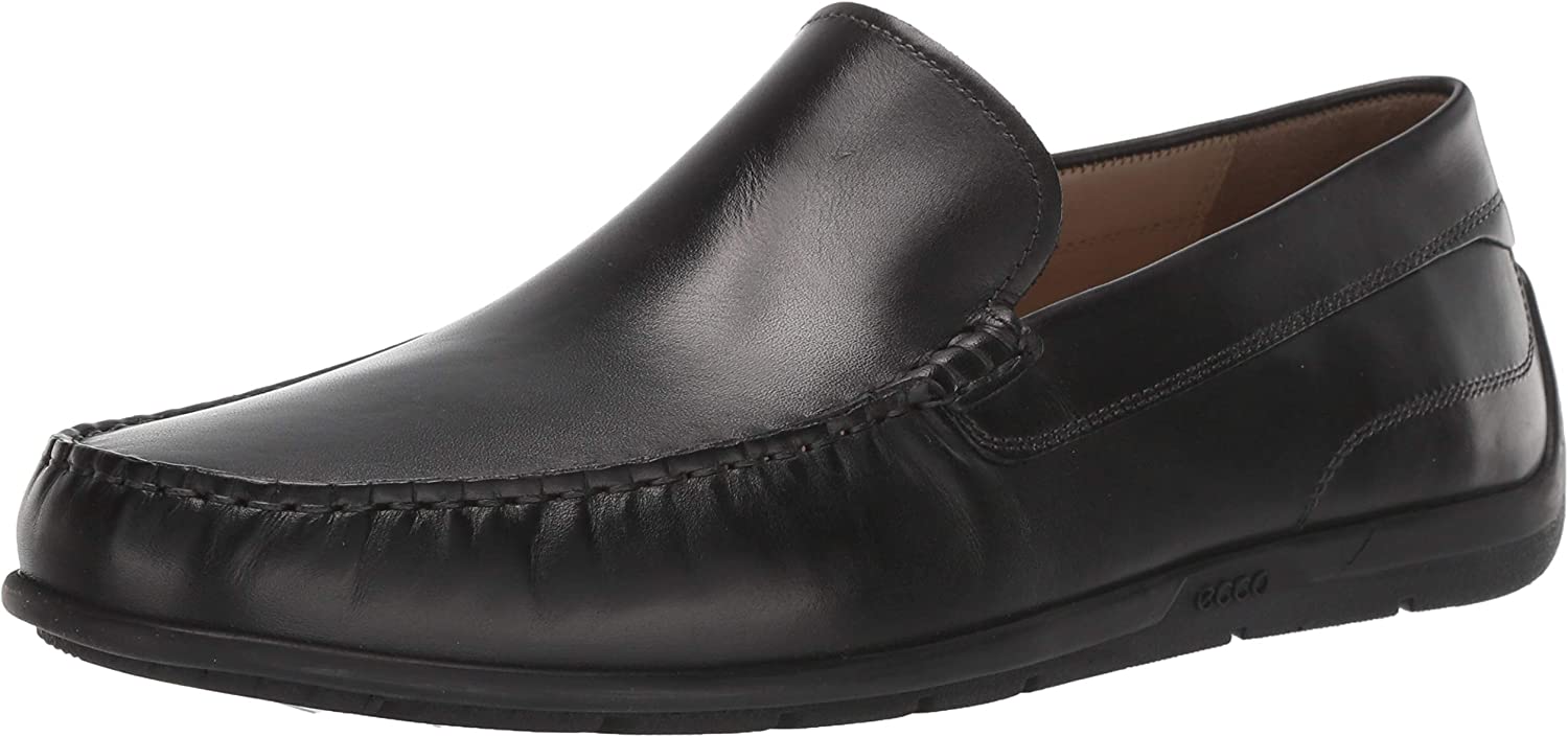 ECCO Men's Classic Moc 2.0 Slip-on Driving Loafer Style
