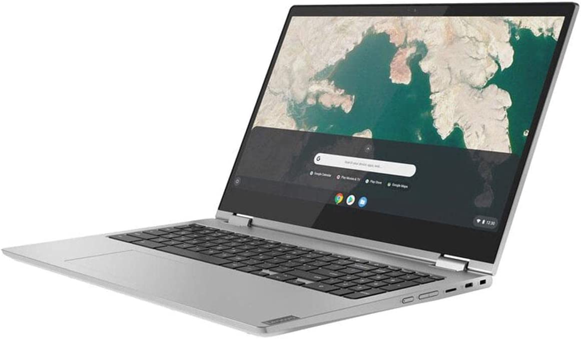 Lenovo Chromebook C340-15 15.6" Full HD 2-in-1 Touchscreen Notebook Computer, Intel Core i3-8130U 2.2GHz, 4GB RAM, 32GB eMMC, Chrome OS, Mineral Gray