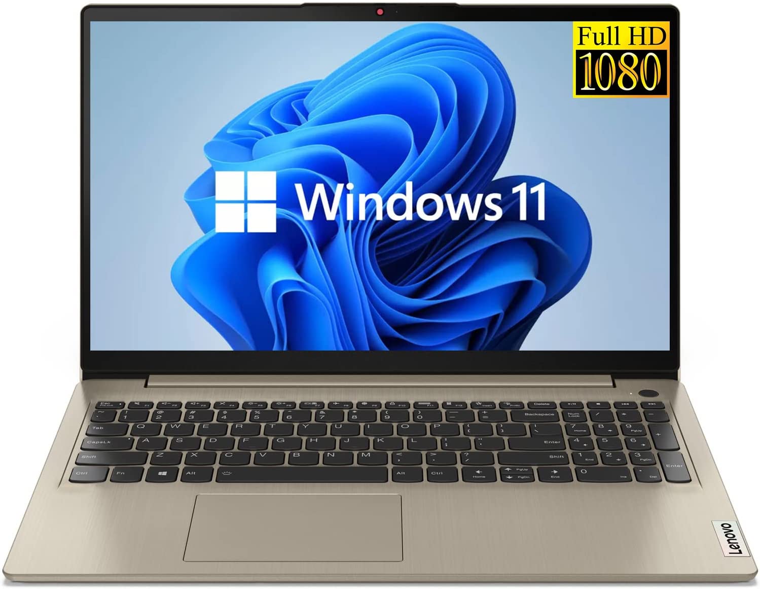 2022 Newest Lenovo IdeaPad 3i Laptop, 15.6" FHD Anti-Glare Display, Intel Core i3-1115G4 Processor, Intel UHD Graphics, 8GB DDR4 RAM, 256GB PCIe SSD, Fingerprint Reader, Windows 11