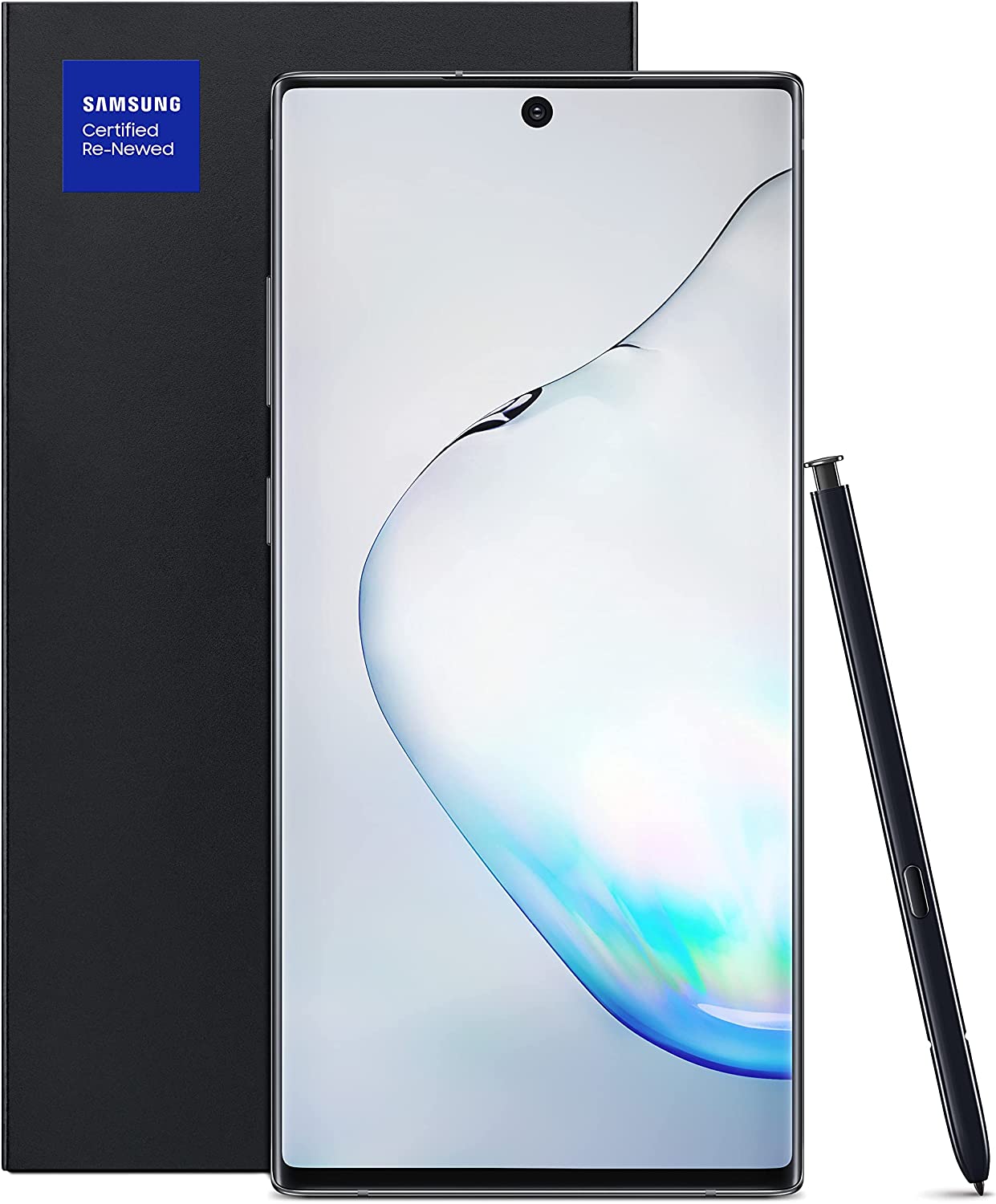 Samsung Galaxy Note 10+, 256GB, Aura Black - Fully Unlocked (Renewed Premium)