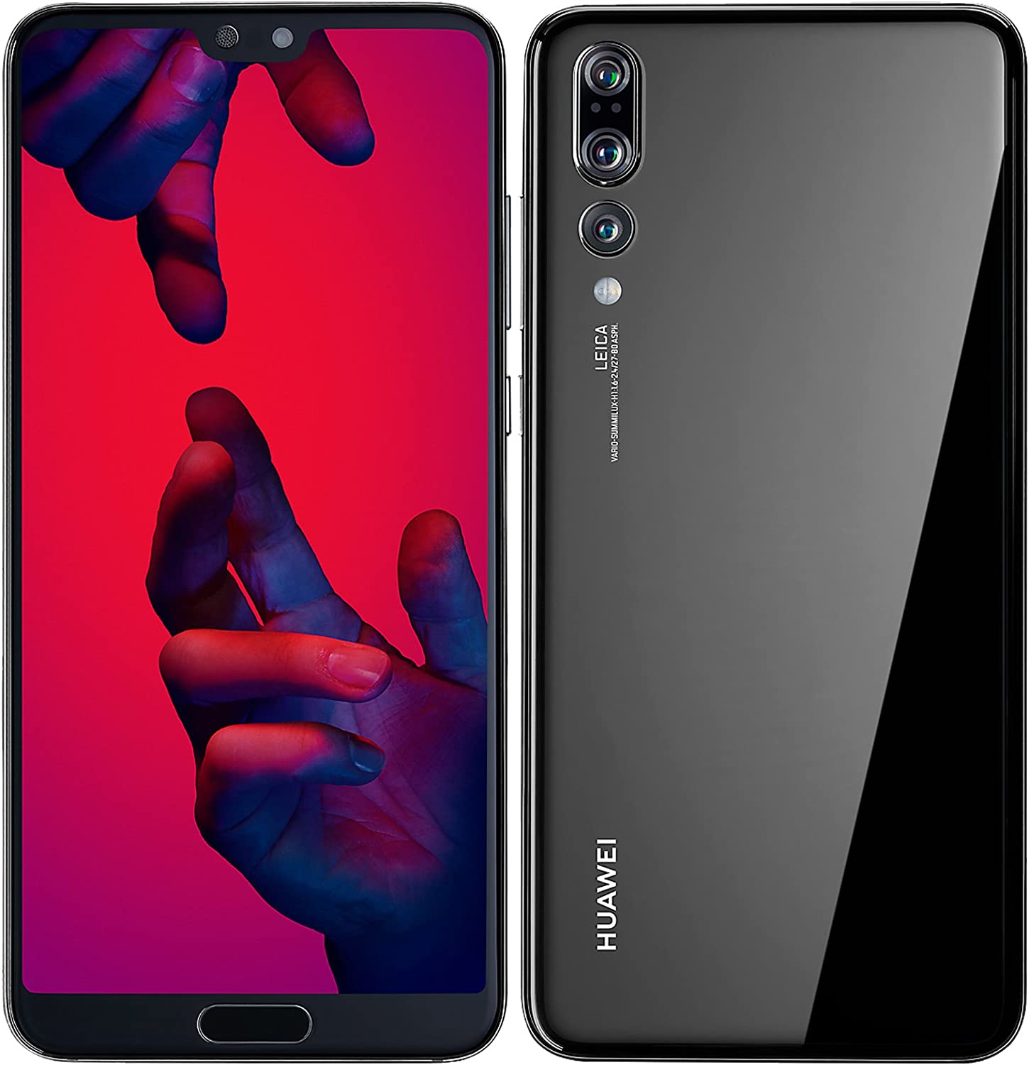Huawei P20 Pro 128GB Single-SIM (GSM Only, No CDMA) Factory Unlocked 4G/LTE Smartphone (Black) - International Version
