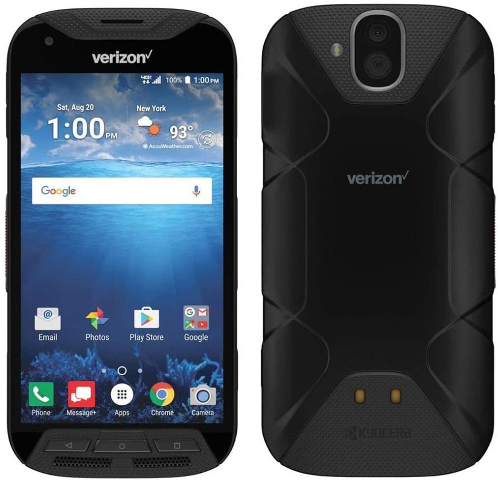 Kyocera DuraFORCE E6810 Pro w/Sapphire Shield Verizon Rugged 4G Android Smart Phone (Renewed)
