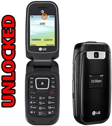 LG B470 3G Flip Phone GSM Unlocked Bluetooth Camera (at&t) World Phone (NOT CDMA Carriers like Verizon Sprint Boost Mobile Virgin)