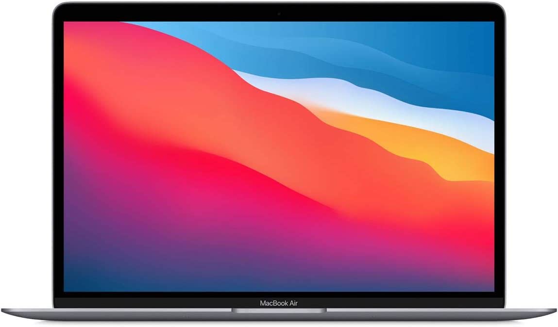 Apple MacBook Air 13.3" with Retina Display, M1 Chip with 8-Core CPU and 7-Core GPU, 16GB Memory, 512GB SSD, Space Gray, Late 2020