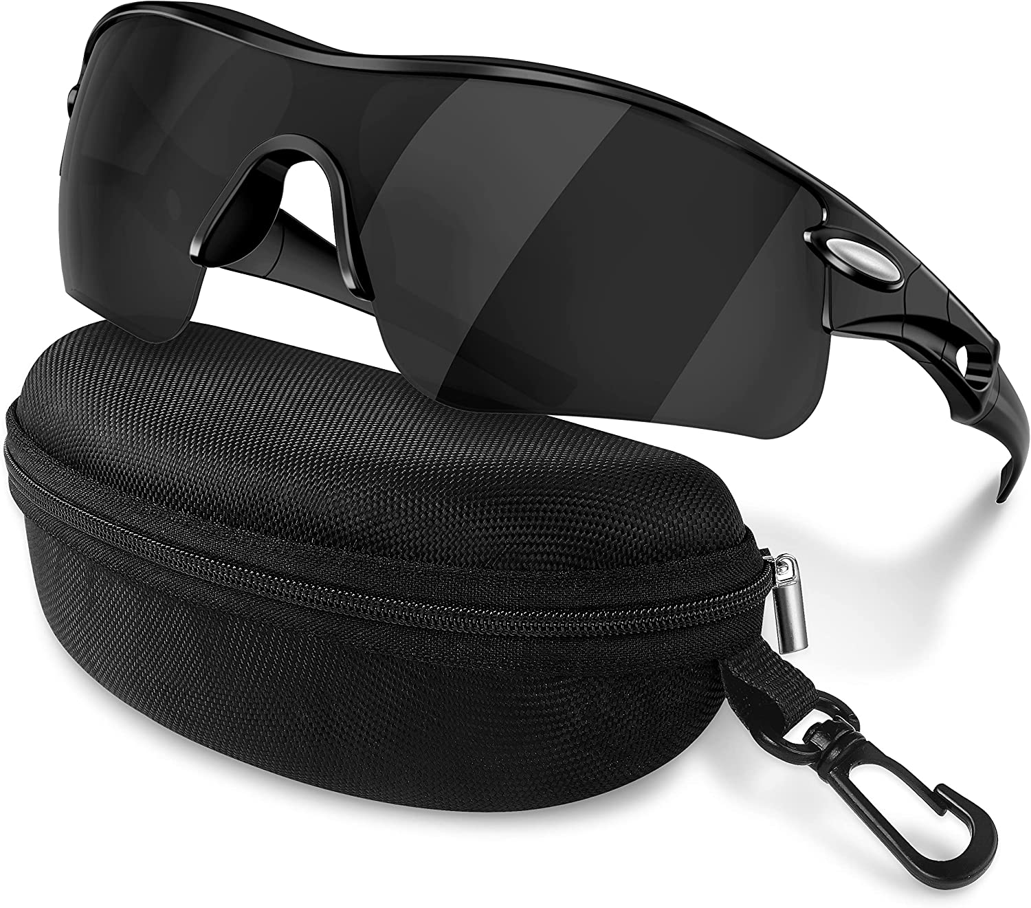 Polarized Sports Sunglasses for Men Women Youth Baseball Fishing Cycling Running Golf Motorcycle Glasses Sports Sunglasses