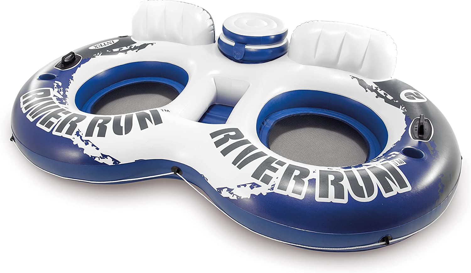 Intex 58837EP River Run II Sport Lounge, Inflatable Water Float, 951/2" x 62"