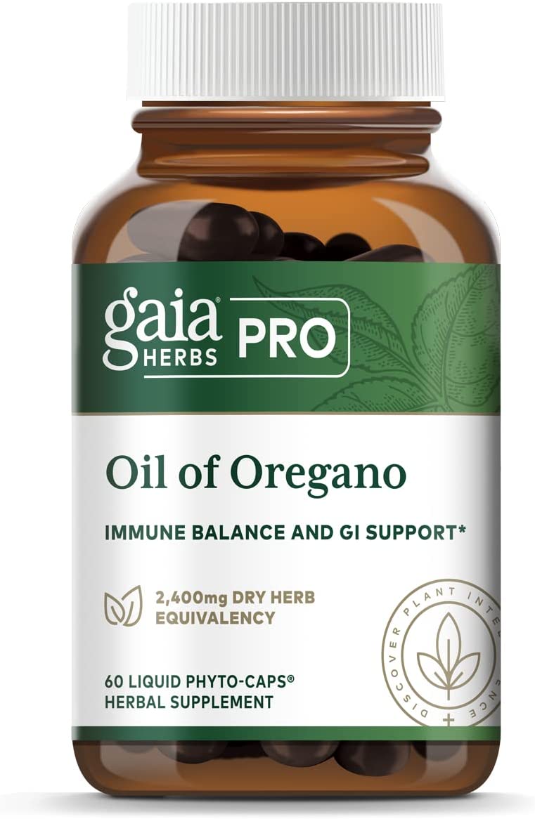 Gaia Herbs Oil of Oregano 60 lvcaps