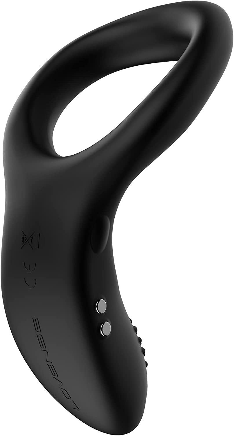 LOVENSE Diamo Vibrating Penis Ring, Cock Ring for Men, Prostate Massager, Long Distance Bluetooth Remote Reach with Music Sync, Partner & App Control, Male Sex Toys