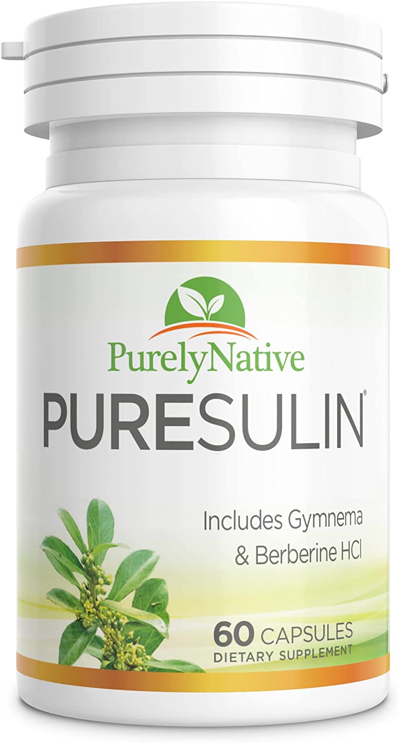 PURESULIN - Gymnema Sylvestre, Cinnamon & Berberine HCI