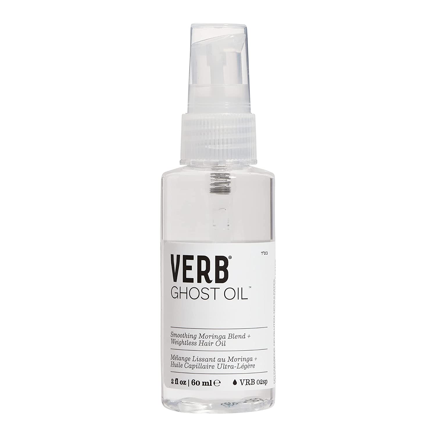 Verb Ghost Oil – Vegan Weightless Hair Oil – Lightweight Hair Oil – Revitalizing Hair Treatment Oil Nourishes and Promotes Shine – Paraben Free, Sulfate Free Smoothing Oil