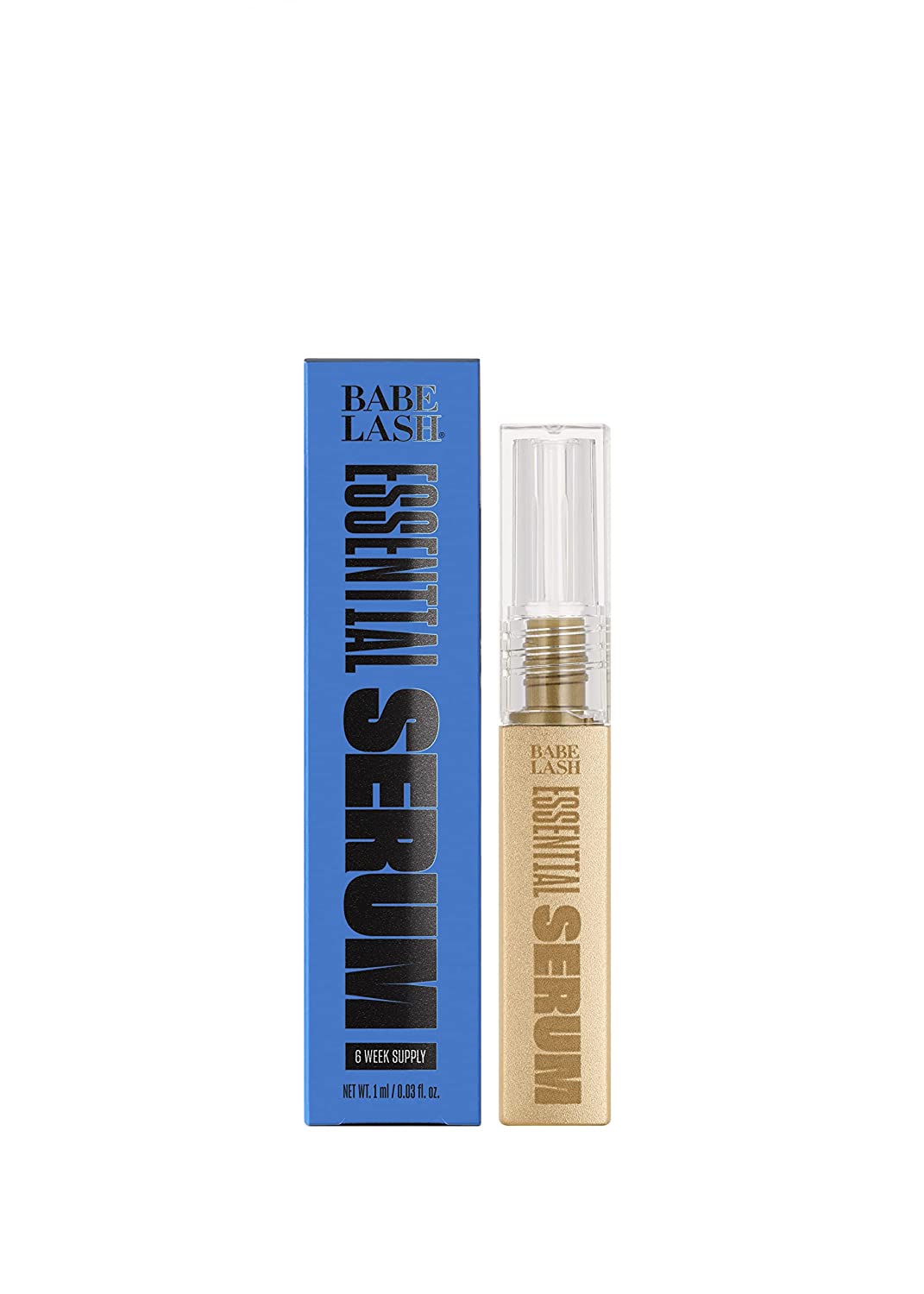 Babe Original Babe Lash Essential Serum - Fuller & Longer Looking Eyelashes, Lash Enhancing Serum for Natural Lashes or Lash Extensions & Brows, Vegan & Cruelty-Free