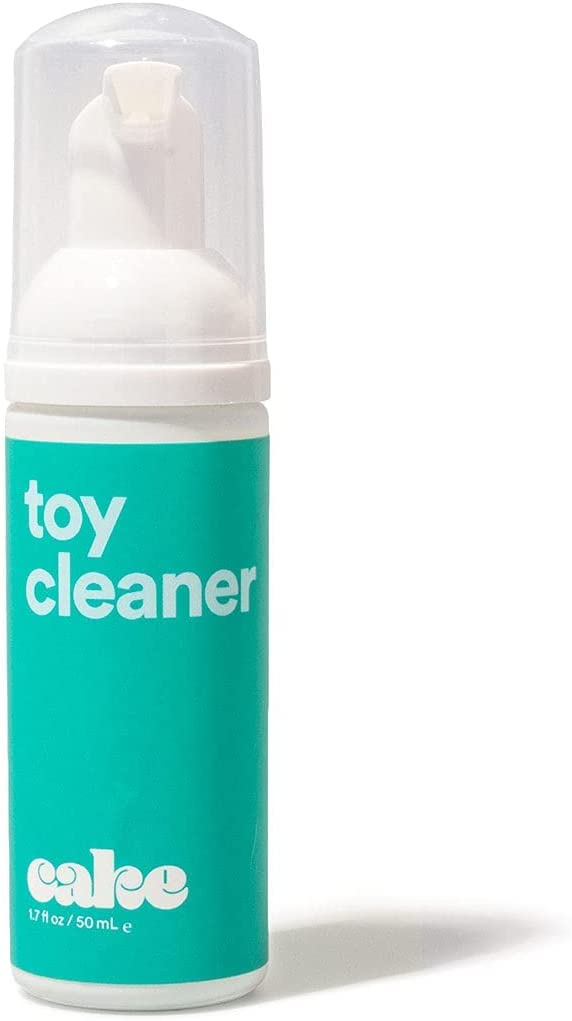 Hello Cake Toy Cleaner, Adult Sex Toy Cleaner Gentle Foaming Cleanser. Natural Toy Cleaner Foam, Fragrance-Free, Compatible with All Sex Toys (1.7 Fl. Oz)