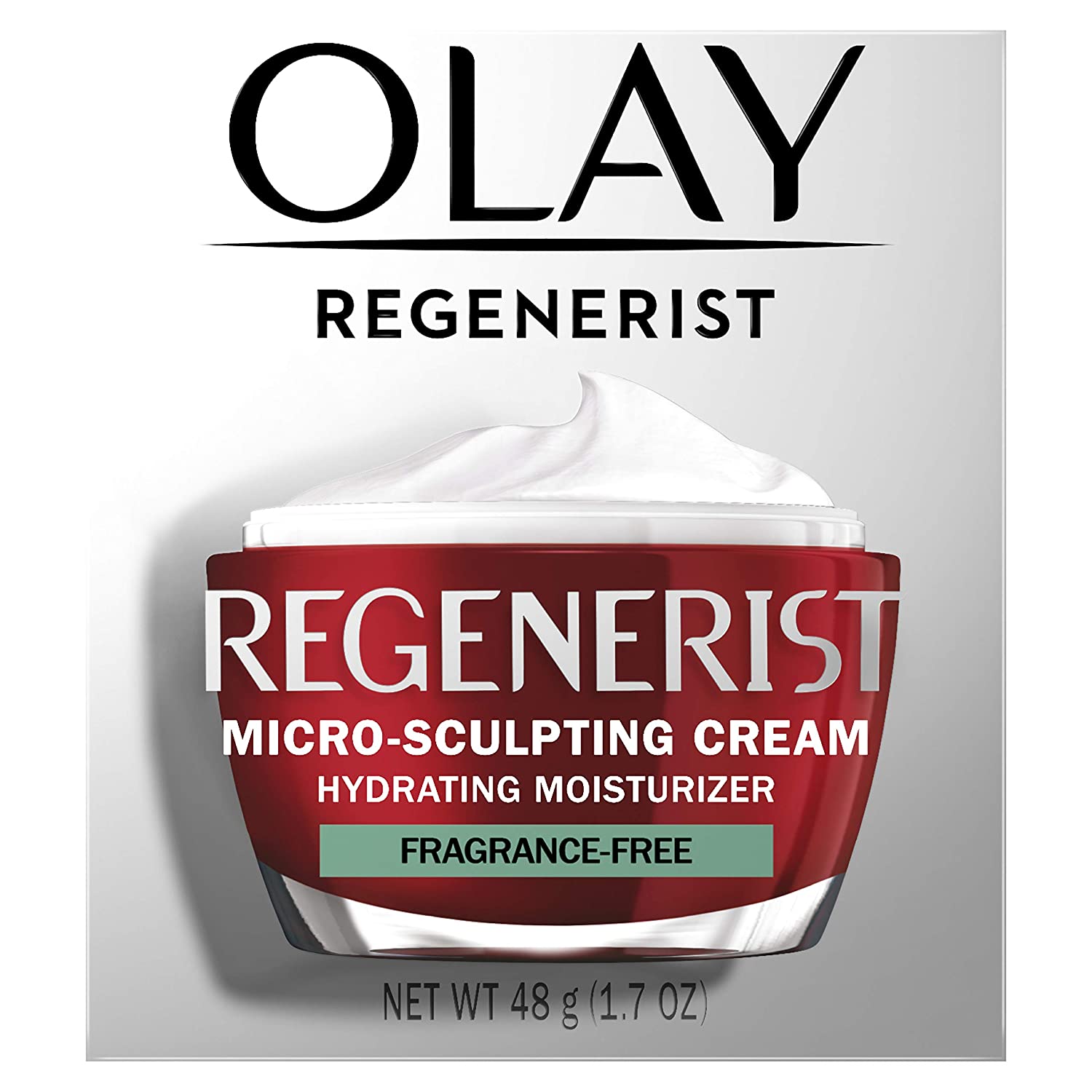 Olay Regenerist Cream, Fragrance Free, 1.7 Ounce