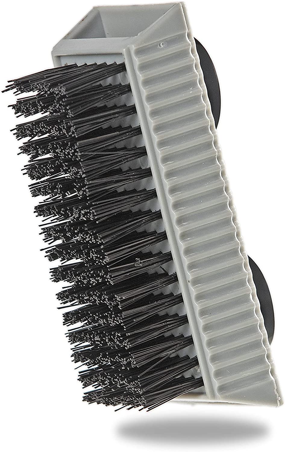 Grip Clean | Heavy Duty Fingernail Scrub Brush - Hand & Nail Cleaning Brush for Men & Mechanics - Stiff Bristles, Ultra-Durable - Suction Cups Stick to Mirrors, Sinks, Flat Surfaces